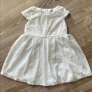 Bailey’s Blossoms EUC White Sequin Dress size 3T